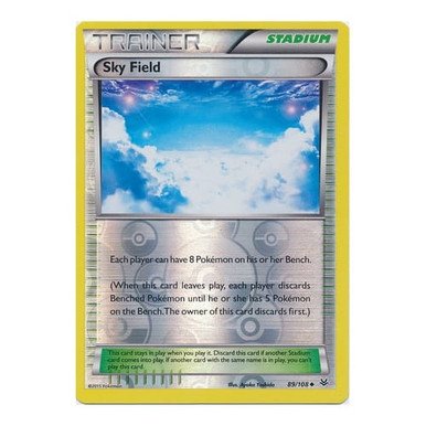 XY Roaring Skies 89/108 Sky Field (Reverse Holo)