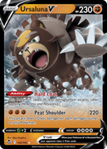 SWSH Silver Tempest 102/195 Ursaluna V (Half Art)