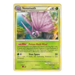 HS Triumphant 11/102 Venomoth (Non-Holo)
