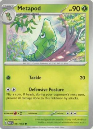 Scarlet & Violet 151 011/165 Metapod