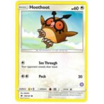 SM Burning Shaodws 106/147 Hoothoot (Trainer Kit Alolan Sandslash #1)