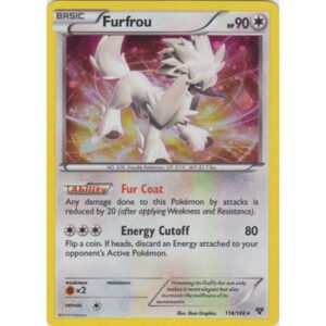 XY Base Set 114/146 Furfrou (Cosmo Holo)