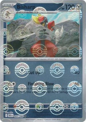 SV Black Bolt 065/086 Bisharp (POKE BALL Reverse Holo)