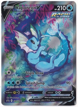 Sword & Shield Promo SWSH181 Vaporeon V (Alternative Art, Full Art)