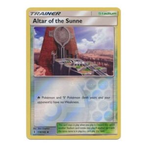 SM Guardians Rising 118/145 Altar of the Sunne (Reverse Holo)