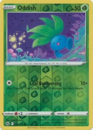 Crown Zenith 001/159 Oddish (Reverse Holo)