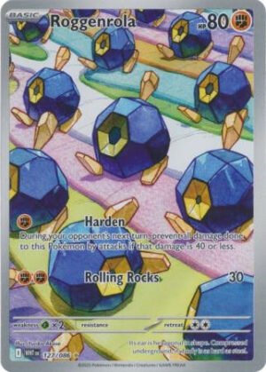 SV White Flare 127/086 Roggenrola (Illustration Rare)