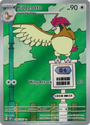 SV Obsidian Flames 208/197 Pidgeotto (Illustration Rare)