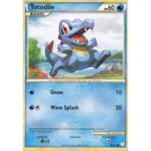 HeartGold & SoulSilver 86/123 Totodile