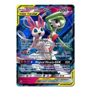 SM Unbroken Bonds 130/214 Gardevoir & Sylveon GX (Half Art Tag Team)