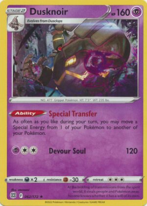 Brilliant Stars 062/172 Dusknoir (Holo)