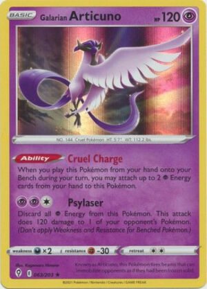 Evolving Skies 063/203 Galarian Articuno (Holo)