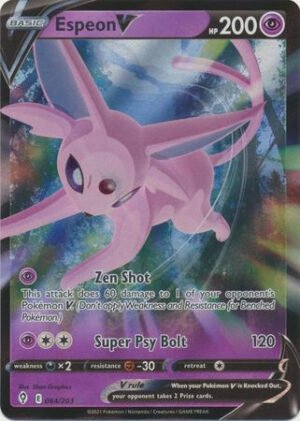 Evolving Skies 064/203 Espeon V (Half Art)