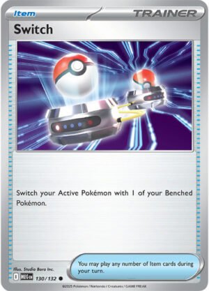 Mega Evolution 130/132 Switch