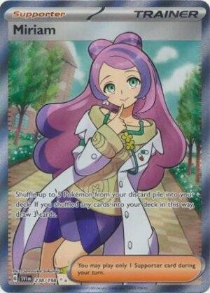 Scarlet & Violet (Base Set) 238/198 Miriam (Full Art)