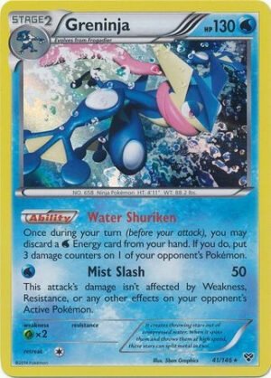 XY Base Set 41/146 Greninja (Holo)
