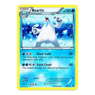 BW Emerging Powers 30/98 Beartic (Shatter Holo)