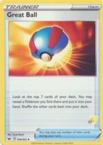 Sword & Shield (Base) 164/202 Great Ball (Pikachu Symbol 57)