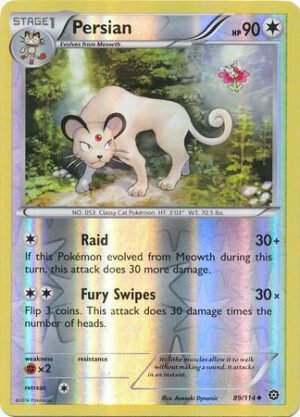 XY Steam Siege 89/114 Persian (Reverse Holo)