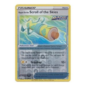 Chilling Reign 151/198 Rapid Strike Scroll of the Skies (Reverse Holo)