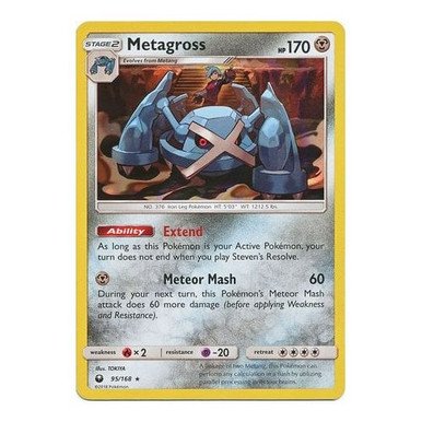 SM Celestial Storm 95/168 Metagross (Holo)