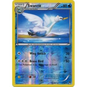XY BREAKpoint 37/122 Swanna (Reverse Holo)