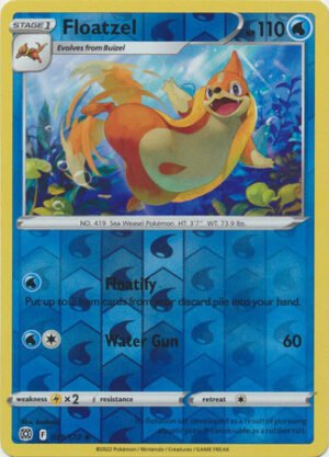 Brilliant Stars 039/172 Floatzel (Reverse Holo)