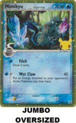 JUMBO Sword & Shield Promo SWSH136 Mimikyu [Delta]