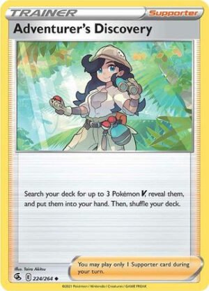 Fusion Strike 224/264 Adventurer's Discovery