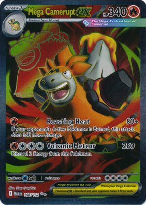 Mega Evolution 156/132 Mega Camerupt ex (Full Art)
