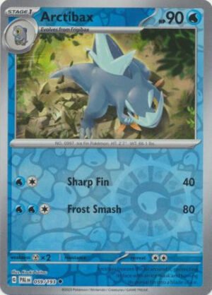 SV Paldea Evolved 059/193 Arctibax (Reverse Holo)
