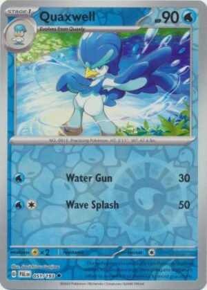 SV Paldea Evolved 051/193 Quaxwell (Reverse Holo)
