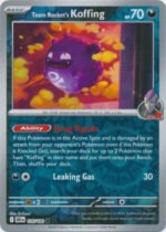 SV Destined Rivals 125/182 Team Rocket’s Koffing (Reverse Holo)