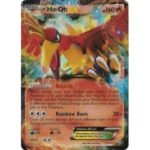 Dragons Exalted 22/124 Ho-Oh EX (Half Art)