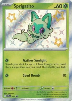 Scarlet & Violet Promo SVP076 Sprigatito (Holo Shiny)