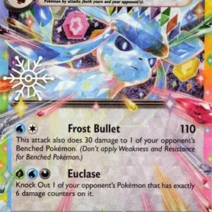 SV Prismatic Evolutions 026/131 Glaceon ex (Half Art w/ Snowflake Stamp)