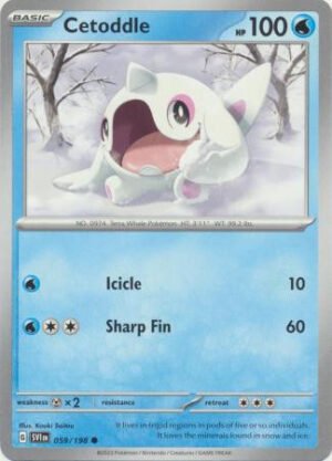 Scarlet & Violet (Base Set) 059/198 Cetoddle
