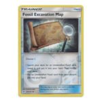 SM Forbidden Light 107/131 Fossil Excavation Map (Reverse Holo)