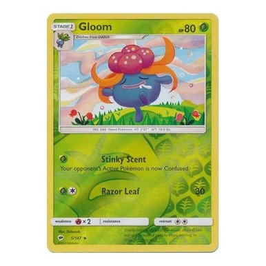 SM Burning Shadows 005/147 Gloom (Reverse Holo)