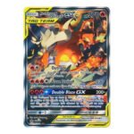 Sun & Moon Promo SM201 Reshiram & Charizard GX (TAG TEAM)