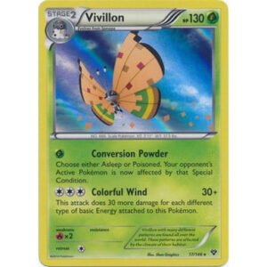 XY Base Set 17/146 Vivillon (Orange) (Holo)