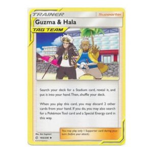 SM Cosmic Eclipse 193/236 Guzma & Hala (Tag Team)