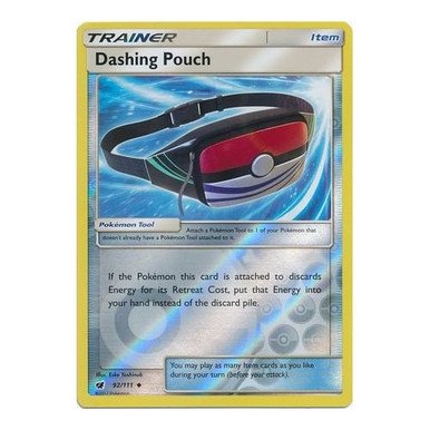 SM Crimson Invasion 092/111 Dashing Pouch (Reverse Holo)