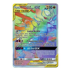 SM Unified Minds 247/236 Garchomp & Giratina GX (Tag Team Rainbow Rare)