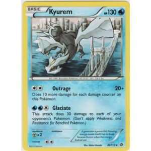 Legendary Treasures 43/113 Kyurem (Non-Holo)