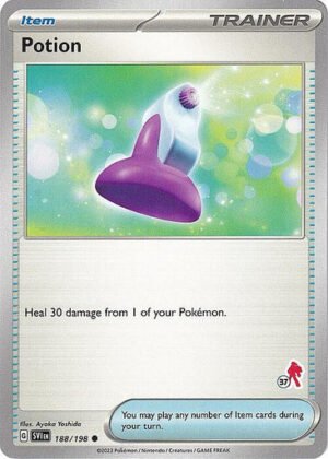 Scarlet & Violet (Base Set) 188/198 Potion (Armarouge Symbol 37)