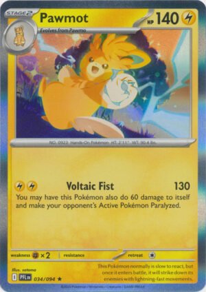 ME Phantasmal Flames 034/094 Pawmot (Holo)