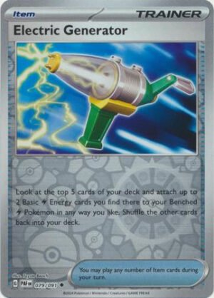 SV Paldean Fates 079/091 Electric Generator (Reverse Holo)