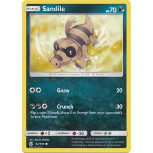 Sun and Moon (Base Set) 83/149 Sandile
