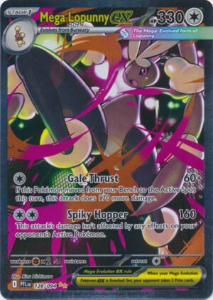 ME Phantasmal Flames 128/094 Mega Lopunny ex (Special illustration Rare)